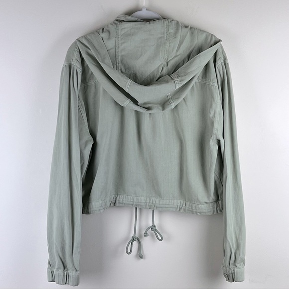 Blank NYC | Smoke Green Shirt Jacket / Shacket - Picture 9 of 15